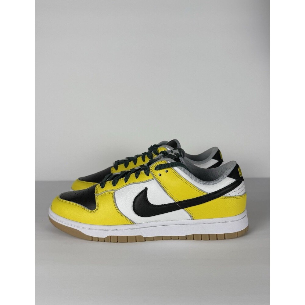 Nike Dunk Low By You Men’s Size 11 Yellow Black White Gum Sneakers